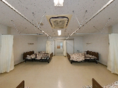 明るい二人部屋