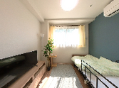 自然光が差し込む部屋