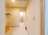 温かみのある共用廊下