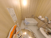 リラックス可能な浴室