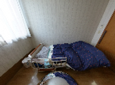 清潔な個室のケアルーム