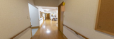 ケアホームの廊下と共用エリア