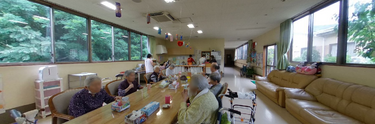 介護施設の居住空間と住民