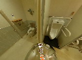 介護施設内の装備されたトイレ