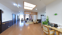 介護施設内の共用エリア