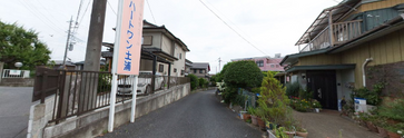 のどかな街角の風景