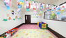 活気ある遊戯室