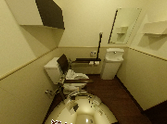 整備されたトイレ設備