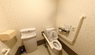 配慮されたトイレ付居室