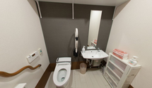 介護施設の整ったトイレ設備