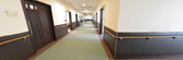 職場となる施設の廊下