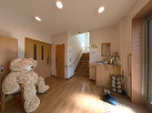 明るい玄関ホール
