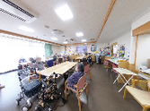 介護施設内の共用スペース