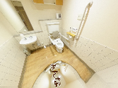 手すり付トイレ空間