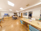 明るく広々とした活動空間