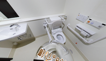 清潔なトイレ設備