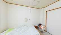 きれいな個室の勤務現場