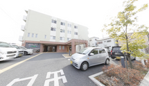 介護施設の外からの眺め