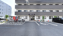 充実設備の施設外観
