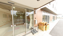 広々とした開口部