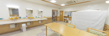 介護施設の居住スペースと設備