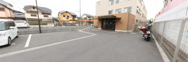 介護施設の周辺の風景