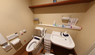 整備されたトイレ設備