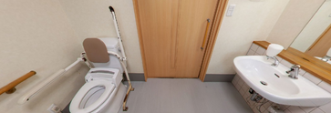 安全配慮のあるトイレ施設
