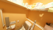 整備されたトイレ設備