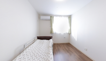 快適な居住設備の部屋