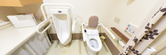 洗面・トイレ設備のある介護施設