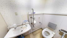 清掃が行き届いたトイレ設備
