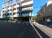街並みに面した施設