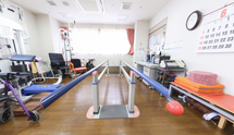 介護施設内リハビリルームの全体像
