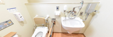 介護施設の個人用トイレ設備