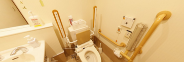 高齢者向けトイレの内装