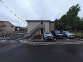 駐車場と周辺道路