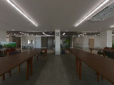 広々とした食堂