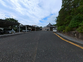 広い駐車場の入り口