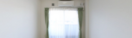 清潔感あふれる空間の居室