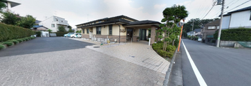 職員用駐車場付近の風景