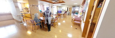 居心地の良い施設の共用エリア