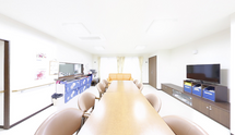 介護施設の清潔な共用エリア