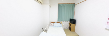 清潔感のある介護施設の部屋