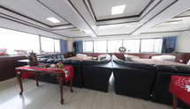 ゆとりのある居住型施設内部