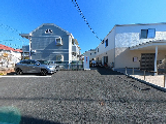 閑静な住宅街の様子
