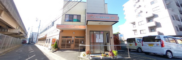 市街地の外観と道路