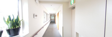 介護施設の廊下