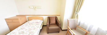 介護施設の居室内部