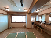 居心地の良い休憩コーナー